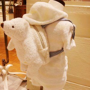 Japanese Polar Bear Lolita Plush Cute Backpack Bag